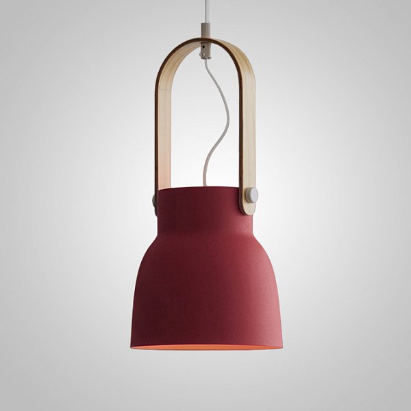 Подвесной светильник CLUTCH COLOR D19 Red by ImperiumLoft
