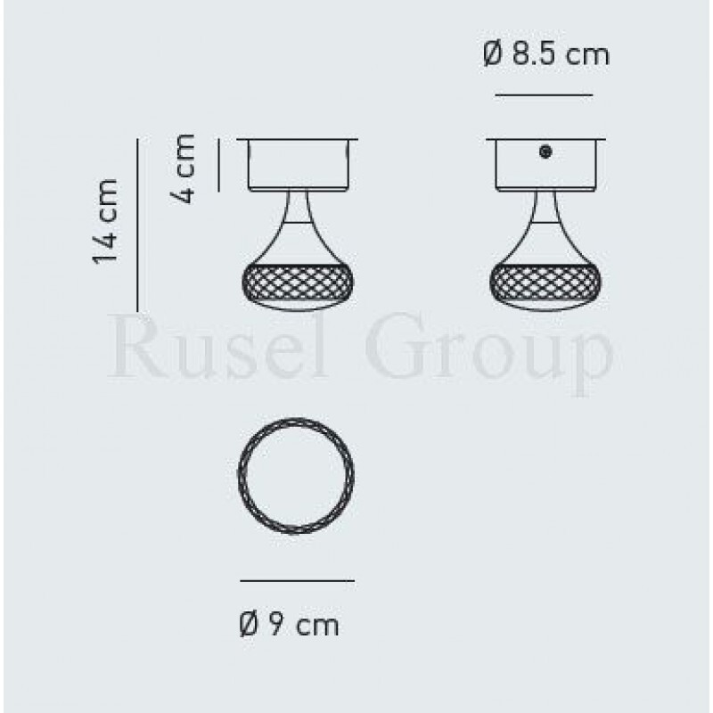 Потолочный светильник AXO LIGHT FAIRY PL