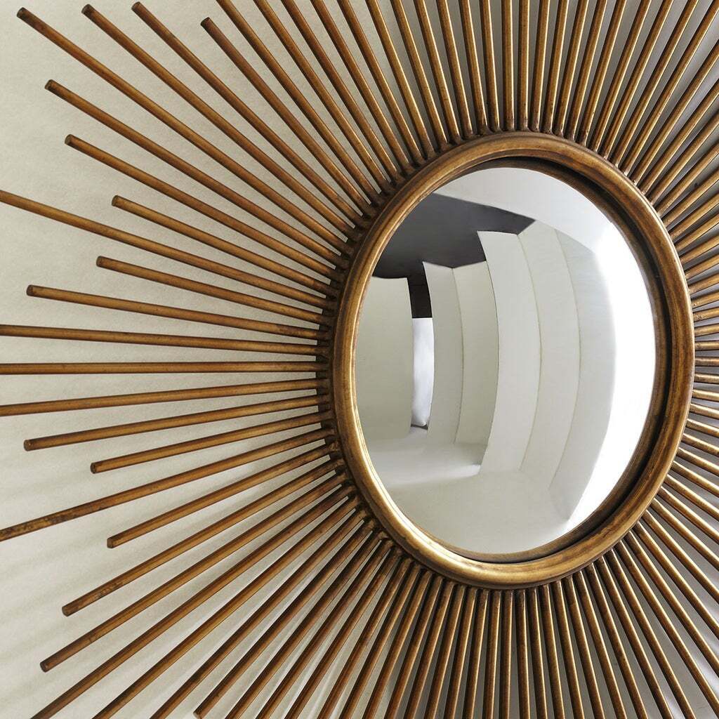 Настенное круглое зеркало в раме Брук Louvre Home LHMF12G