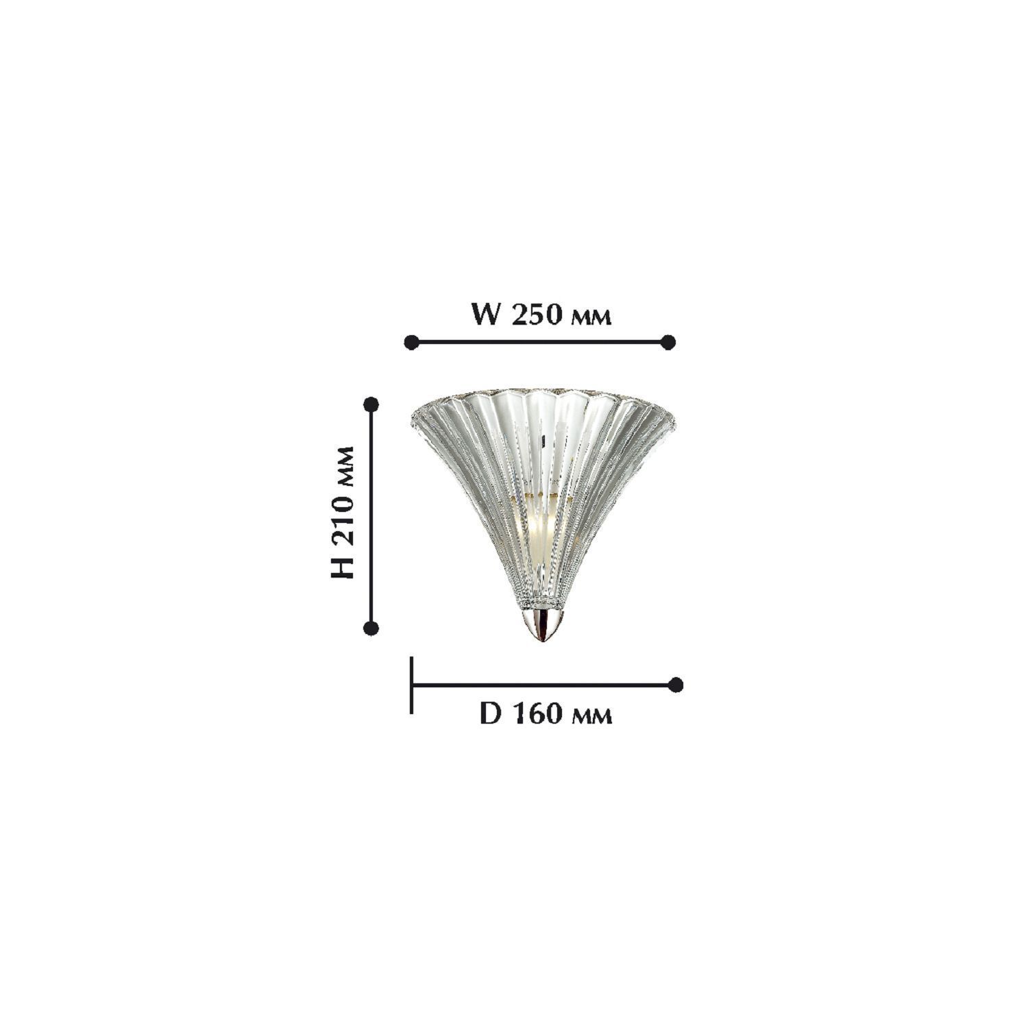 Настенный светильник Favourite 1696-1W