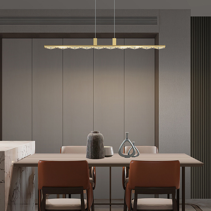 Подвесной светильник CARIA LONG L140,5 Black by ImperiumLoft