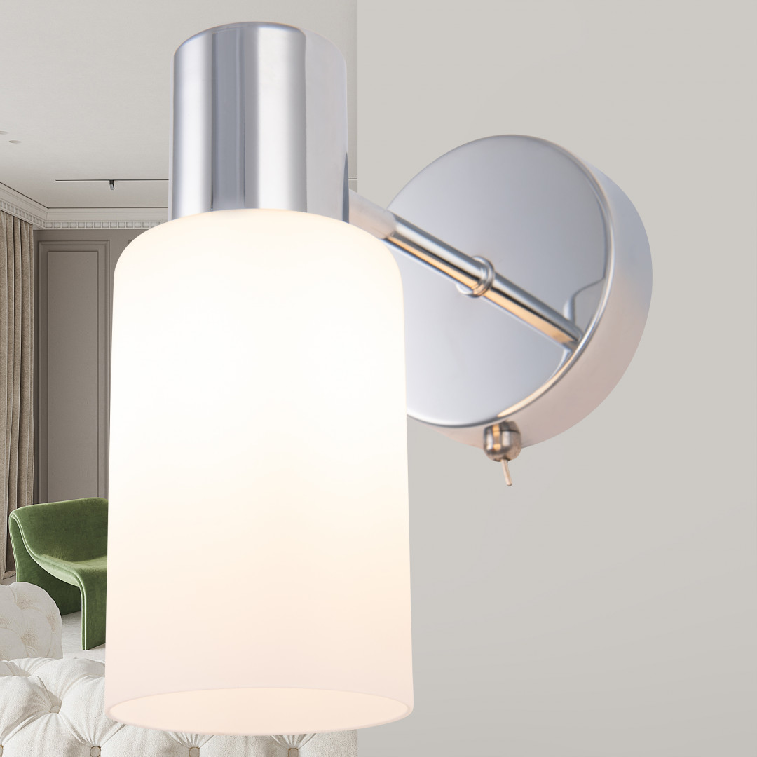 Бра с плафоном 335354/1W CR Arte Milano