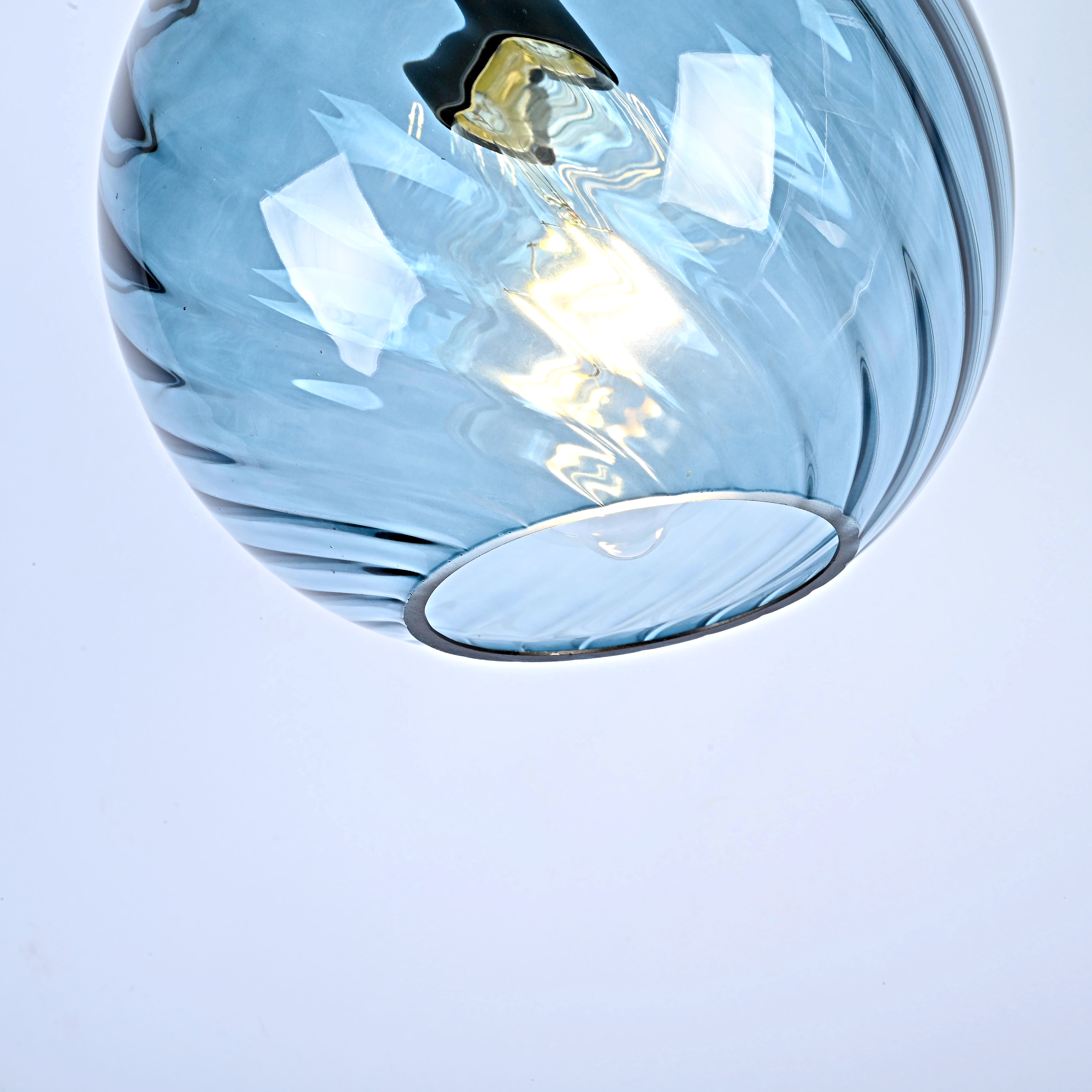 Подвесной Светильник Cl Rib B Blue By Imperiumloft