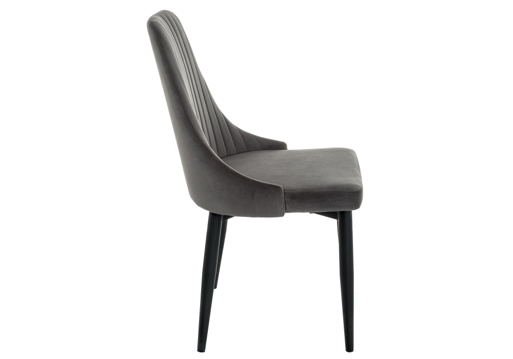 Стул Woodville Kora dark gray / black 15098