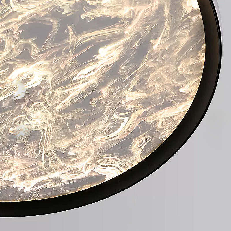 Потолочный светильник TORD L Чёрный Матовый by ImperiumLoft