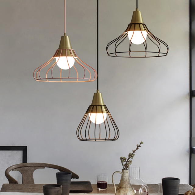 Подвесной светильник GRID4 D32.5 Black by ImperiumLoft