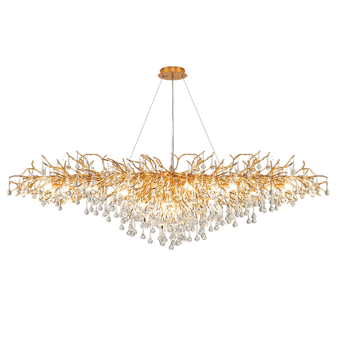 Люстра Droplet Chandelier Oval L160 By Imperiumloft