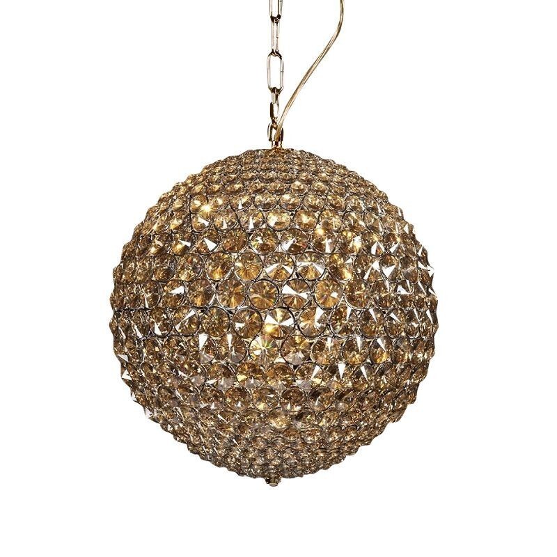 Подвесной светильник Illuminati Corso MD103204-5A Gold/smoke grey