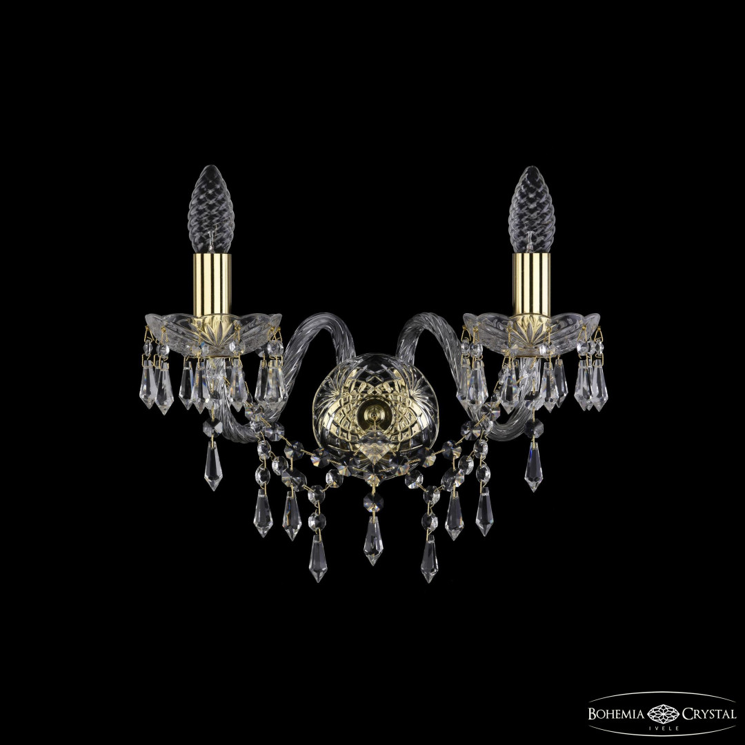 Бра хрустальные 1403B/2/160 G