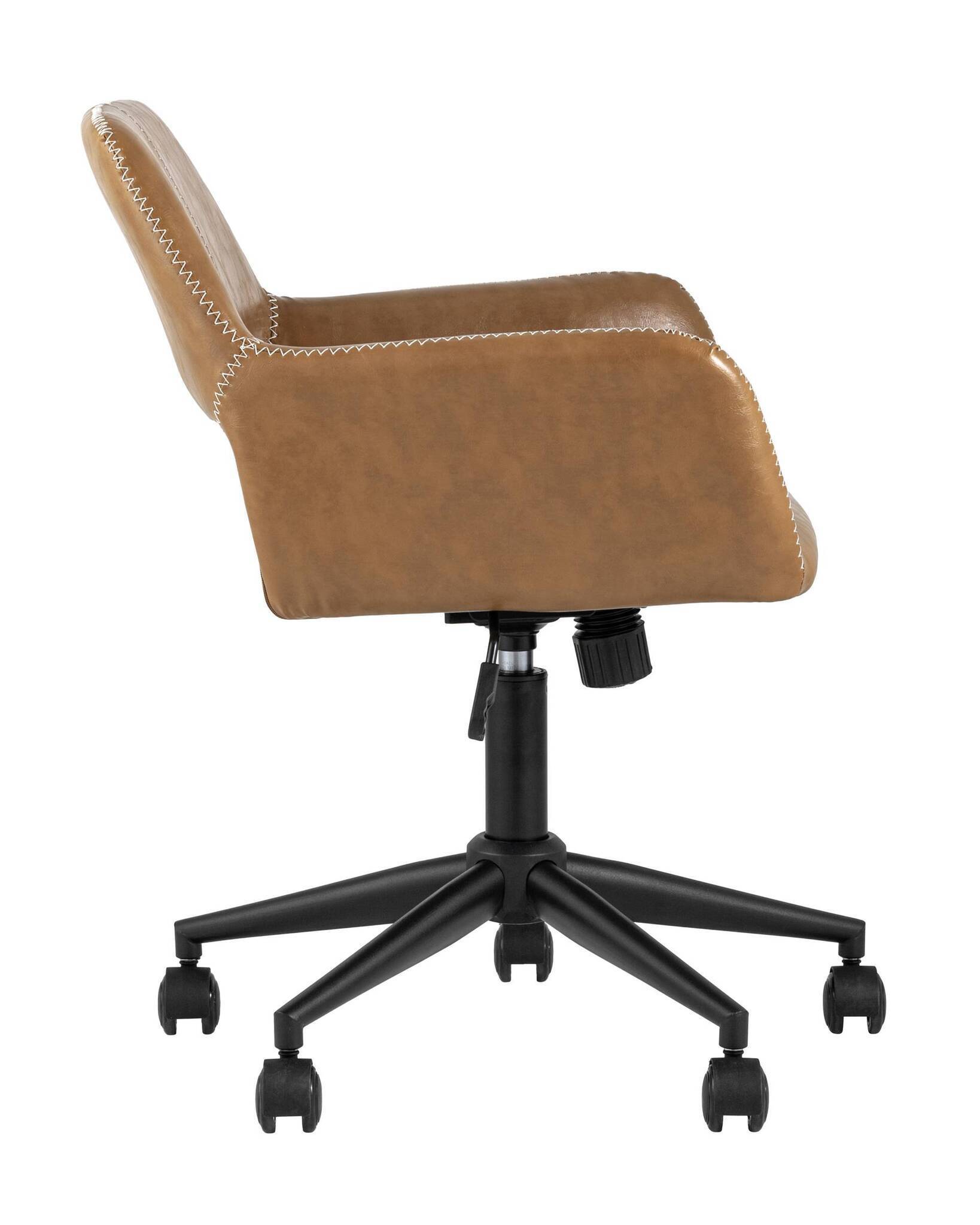 Кресло компьютерное Филиус экокожа коричневый Stool Group