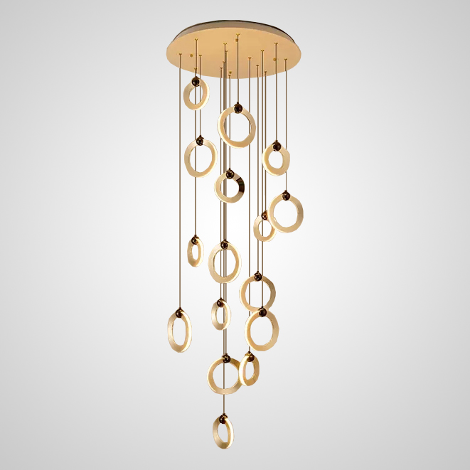 Подвесной светильник KARI L16 Brass by ImperiumLoft