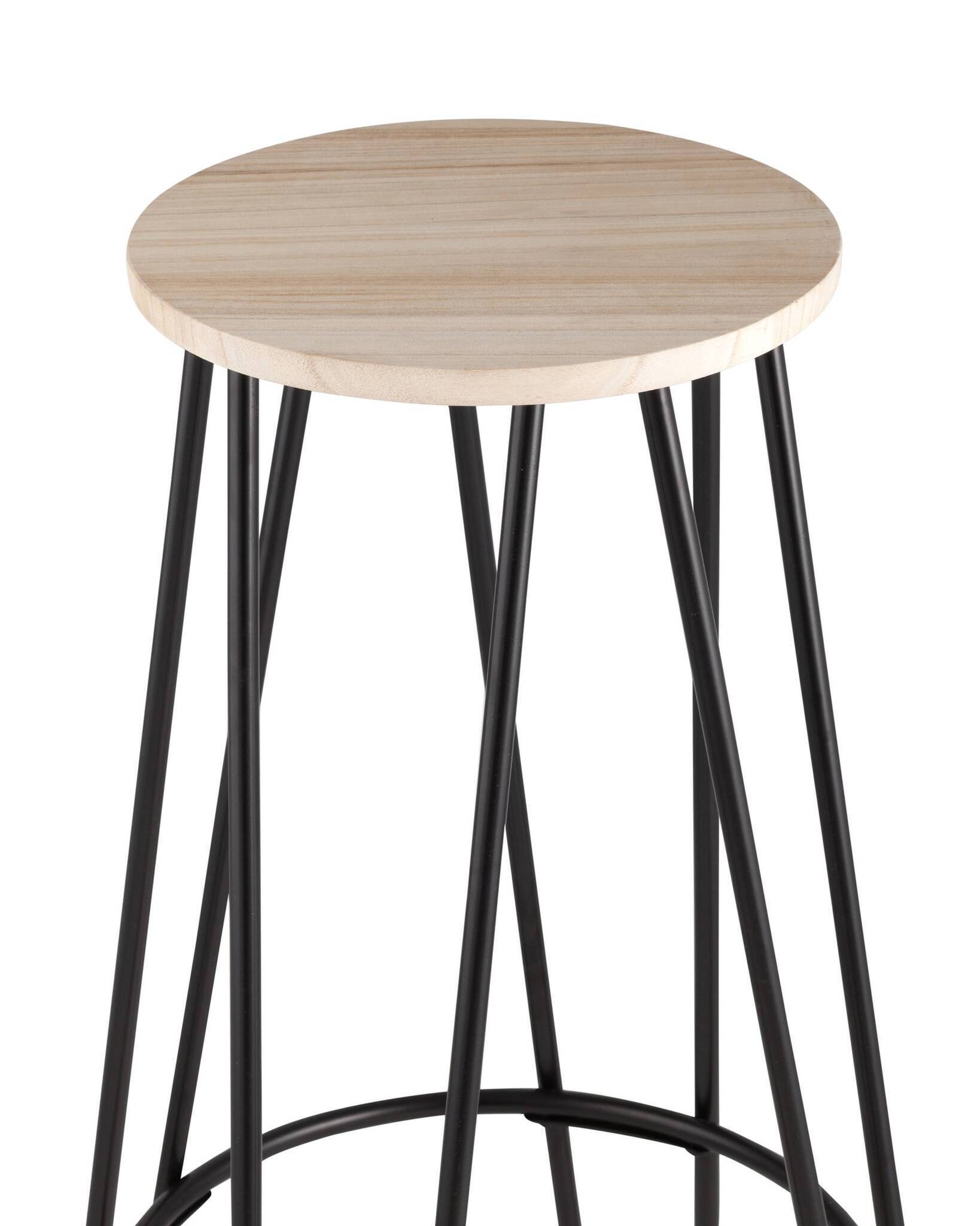 Стул барный АЗИЯ черный Stool Group