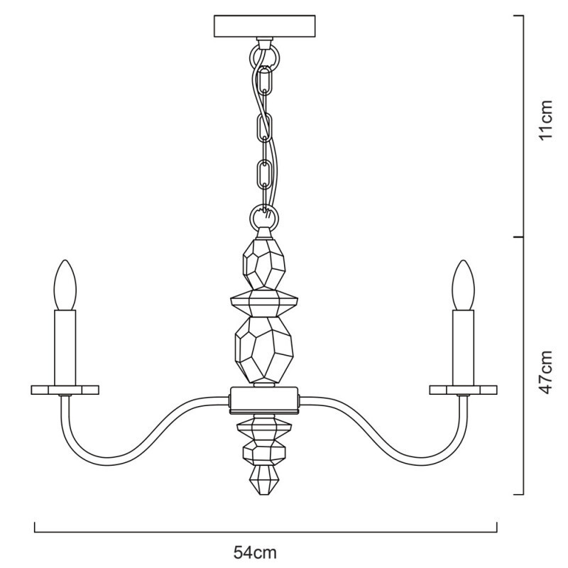 Подвесная люстра Arte Lamp A6062LM-5WH