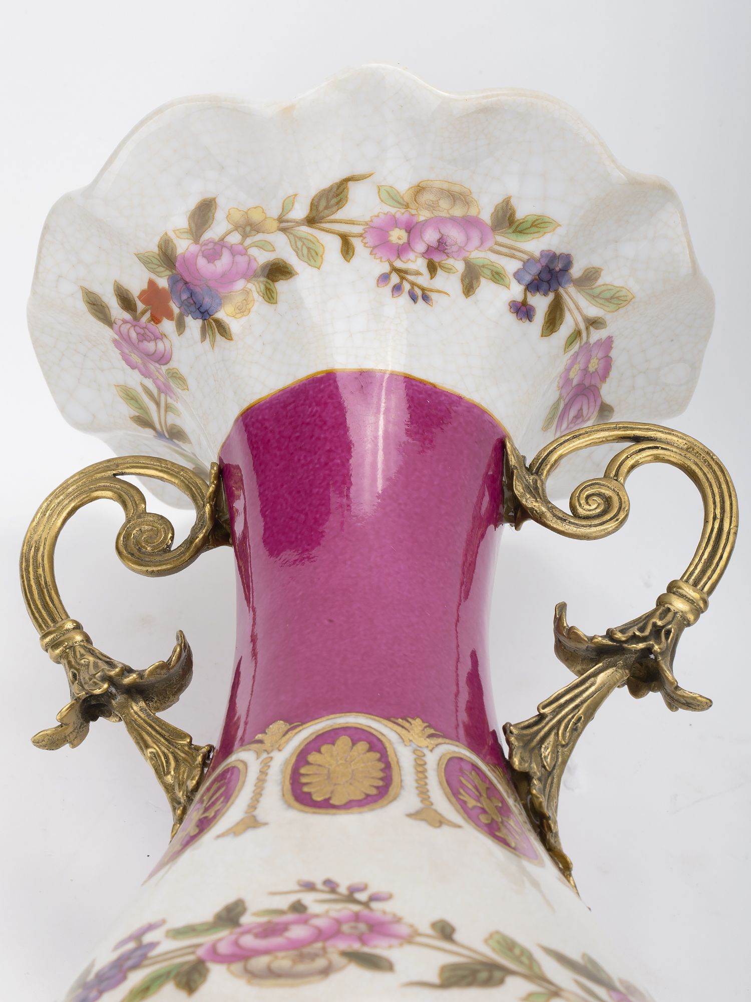 Ваза с ручками Glasar A1151HC/DP3002