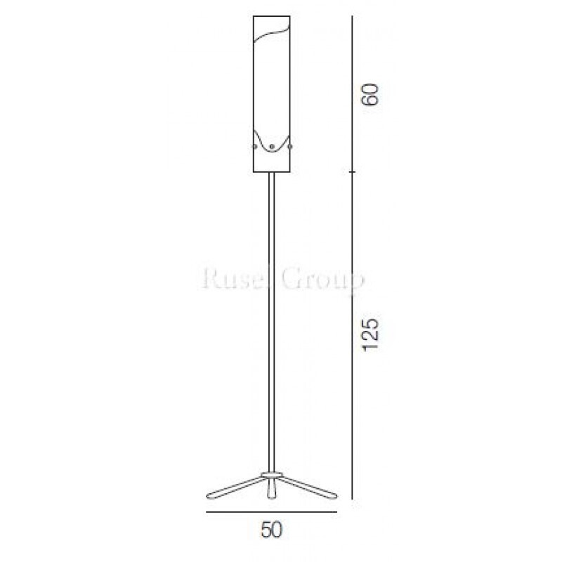 Напольный светильник Vistosi LIO PT