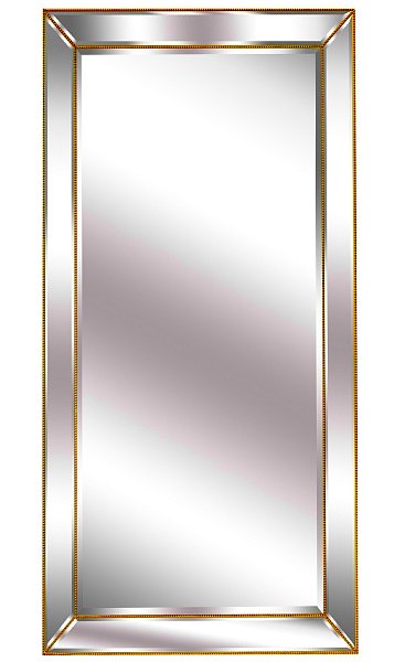 Напольное зеркало в раме Franco Mid Gold Art-Zerkalo GY297GL