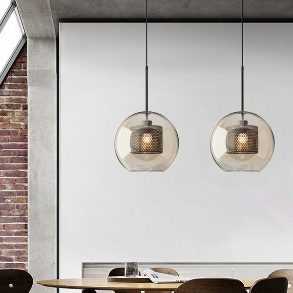 Подвесной Светильник Catch Amber Pear L D30 By Imperiumloft