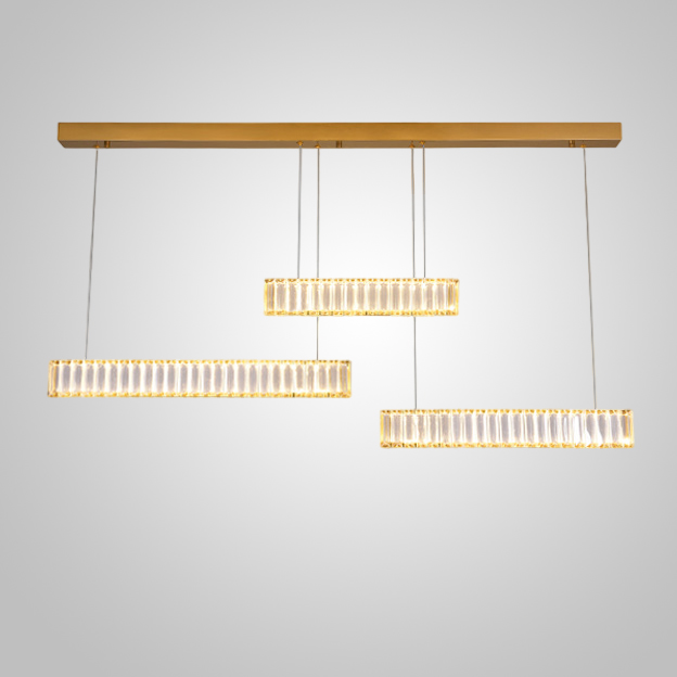 Подвесной светильник BERTOLDA TRIO A S Brass by ImperiumLoft