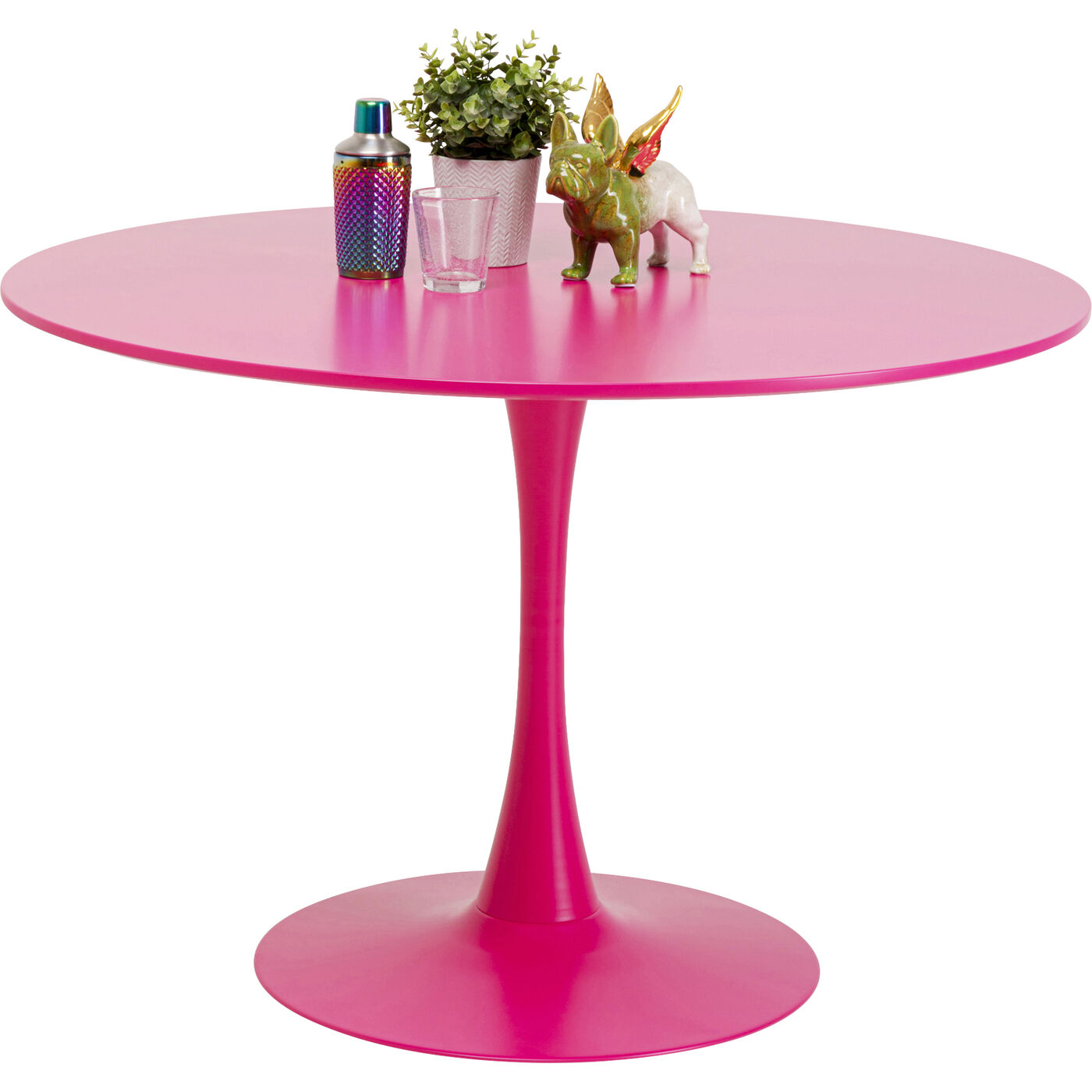 Стол Schickeria Pink Ø110cm KARE 71084