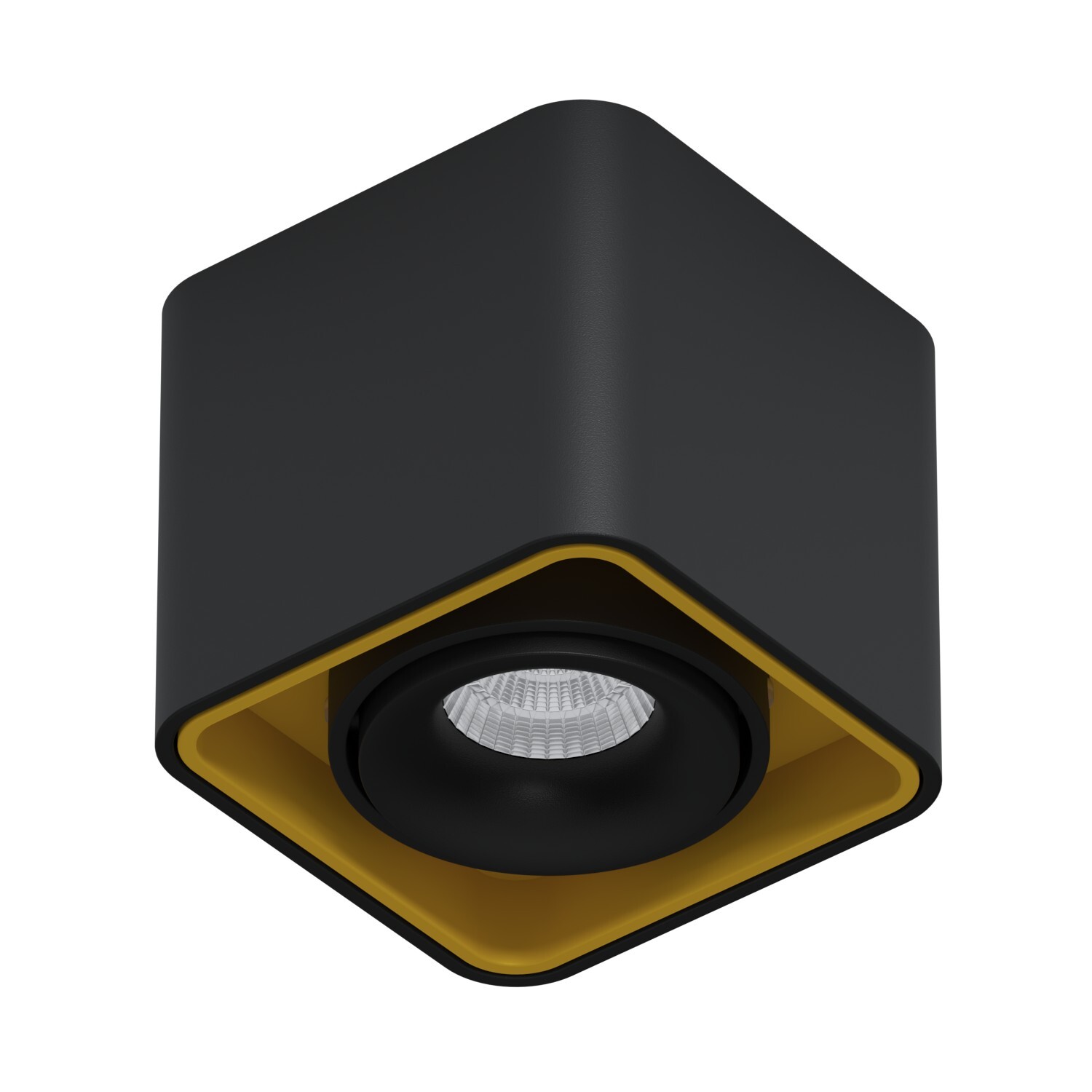 Накладной  светодиодный светильник Ledron TUBING Black-Gold