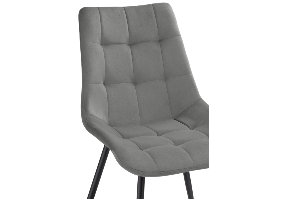 Стул Woodville Sidra dark gray / black 15204