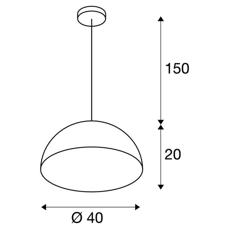 Подвесной светильник SLV 155911