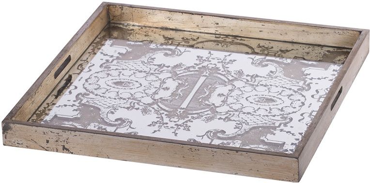 Поднос зеркальный Glasar 43646