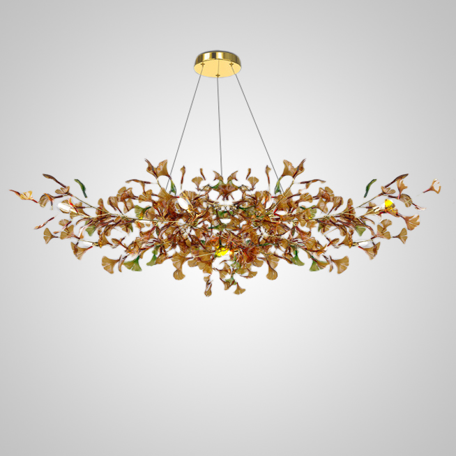 Подвесная люстра ELLING A L150 Amber by ImperiumLoft