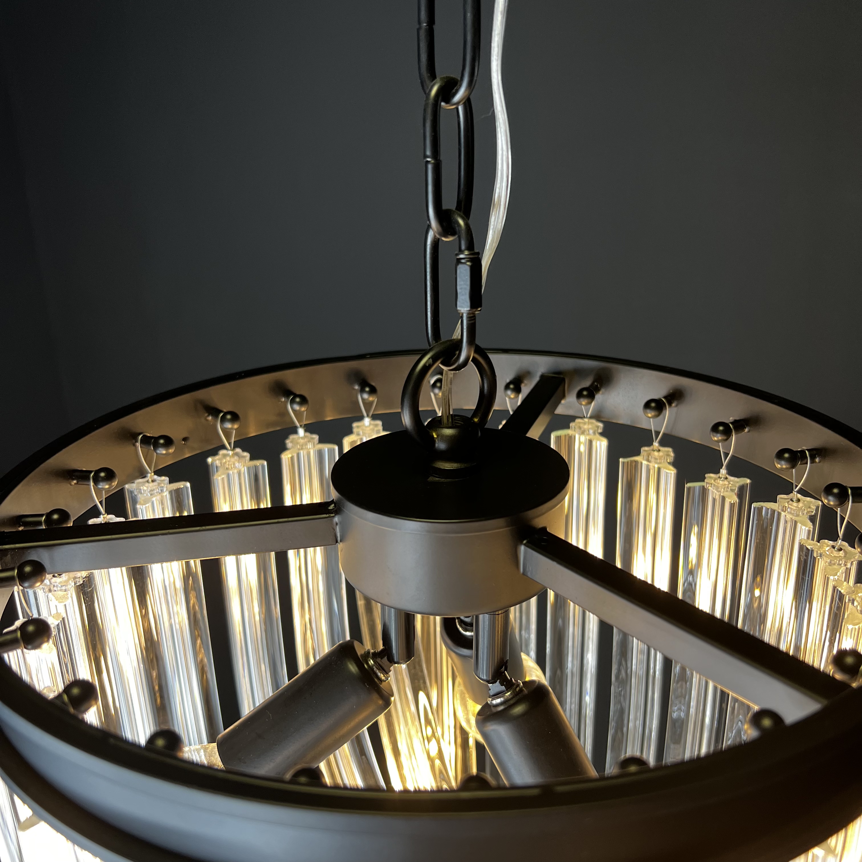 Люстра Chandelier Murano Clear By Imperiumloft