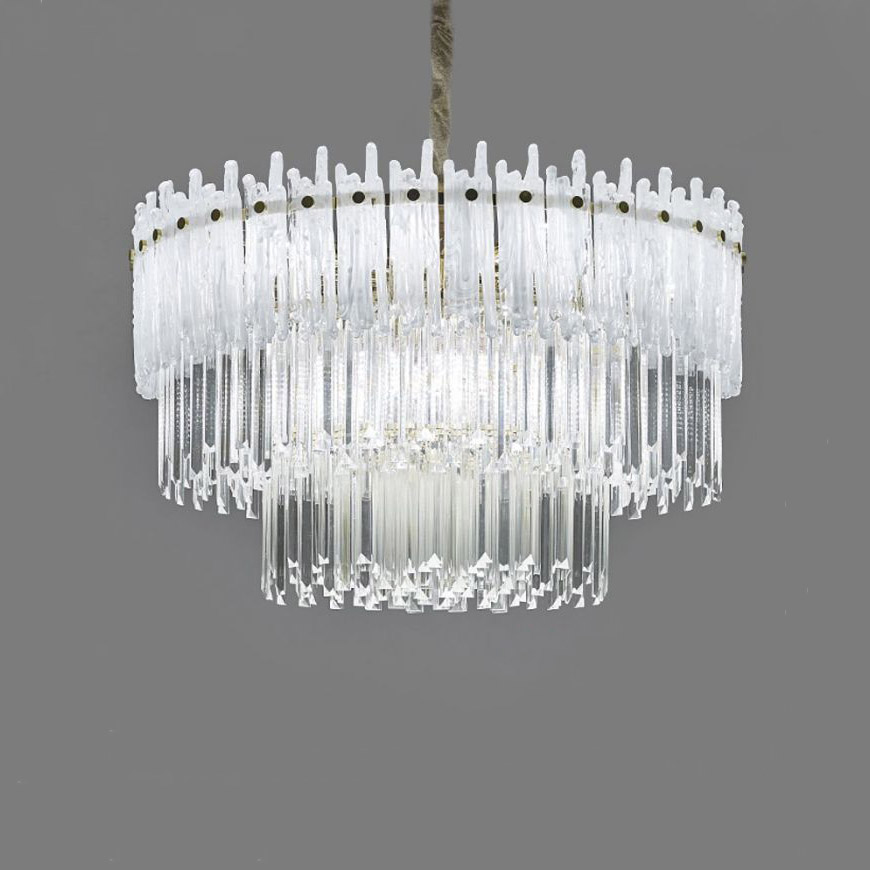 Люстра Murano Glass ICE Chandelier D60 by ImperiumLoft
