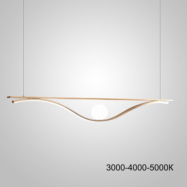 Подвесной светильник PEARLY L150 Трехцветный свет by ImperiumLoft