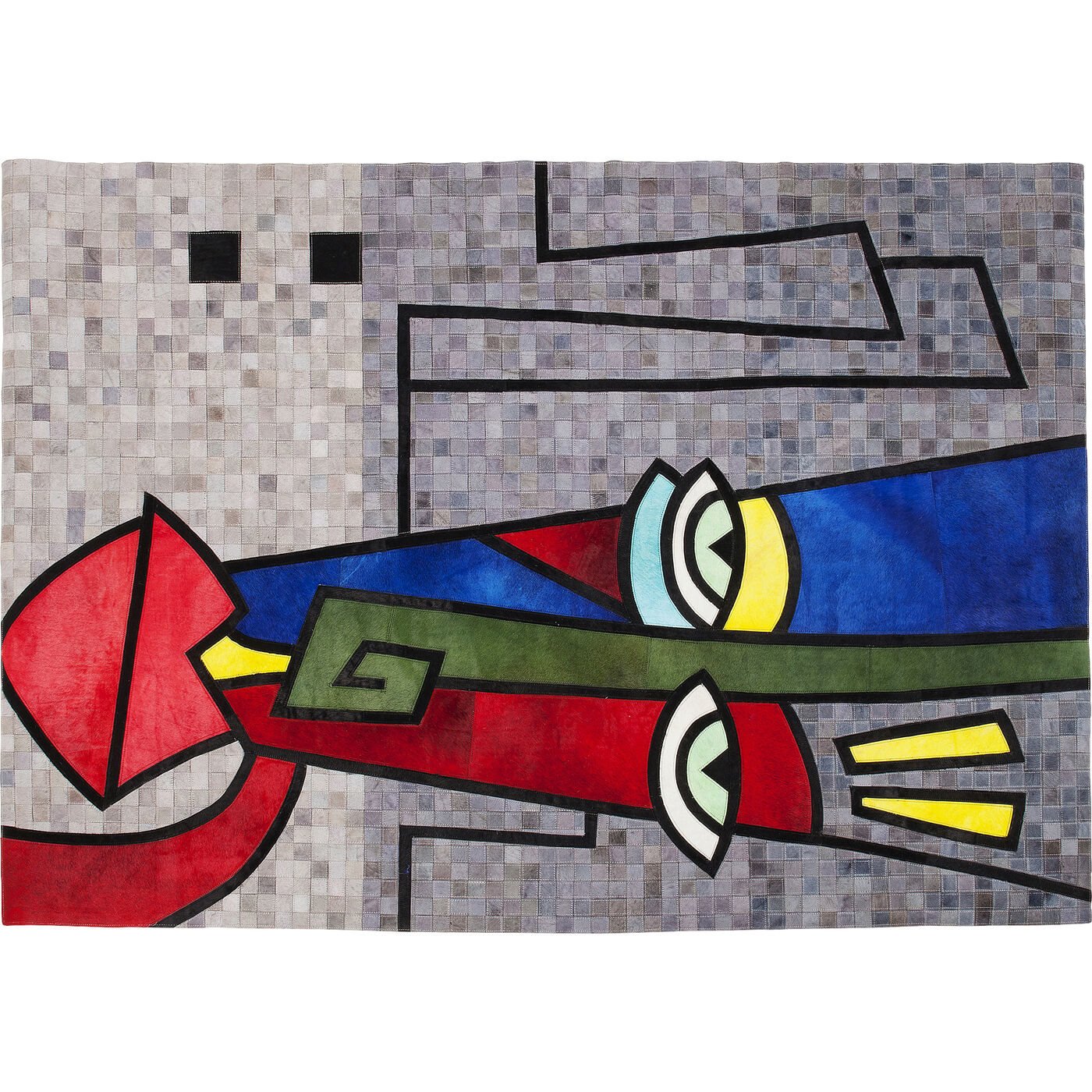 Ковер Face Pop Art 170x240 см KARE 61310