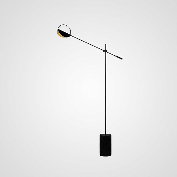 Торшер BERGHILD BLACK by ImperiumLoft