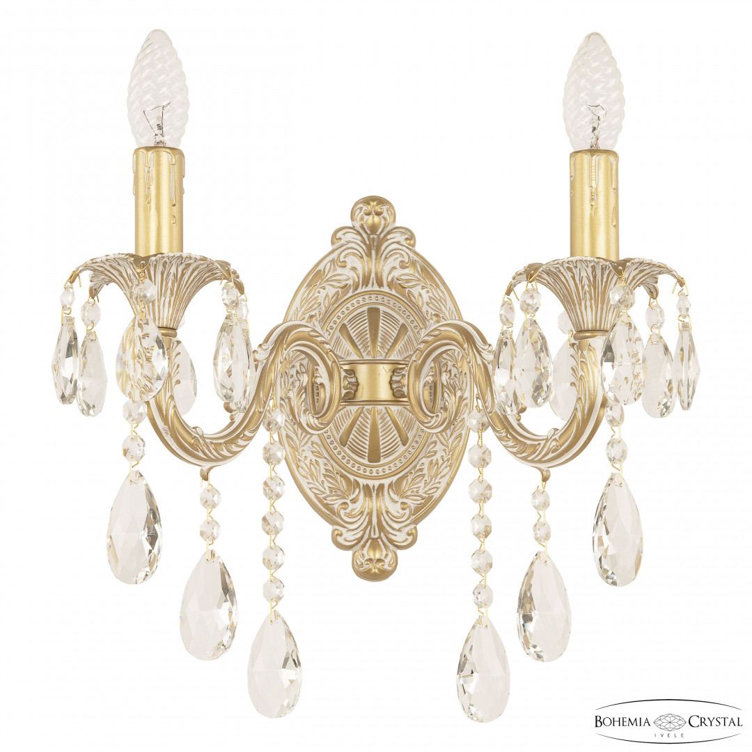 Бра хрустальные AL7901B10/2/175 B AGW Bohemia Ivele Crystal