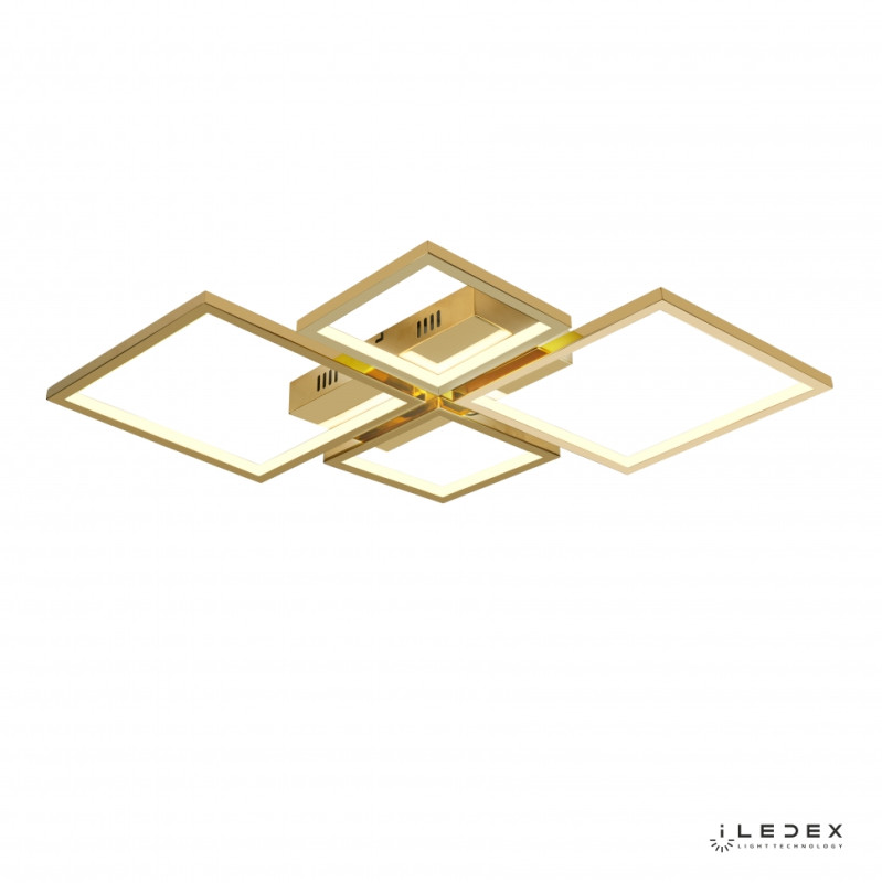 Накладная люстра iLedex 229/4-40W-3000K GL