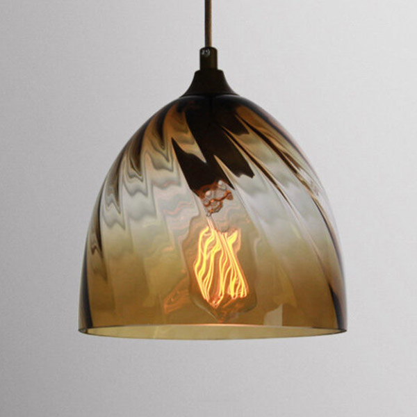 Подвесной светильник CL RIB D Brown by ImperiumLoft