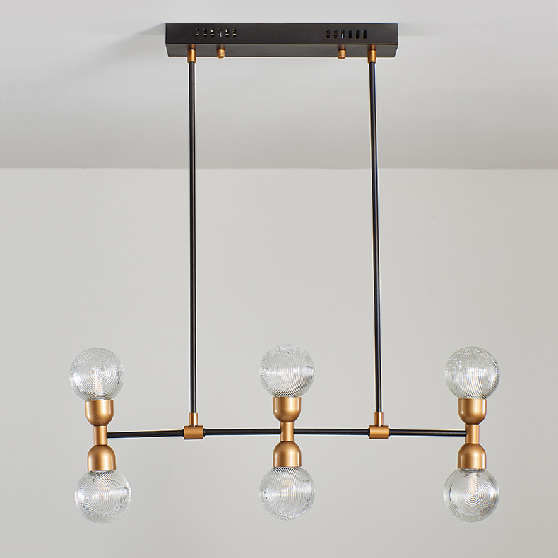 Подвесной реечный светильник DUM LONG White by ImperiumLoft