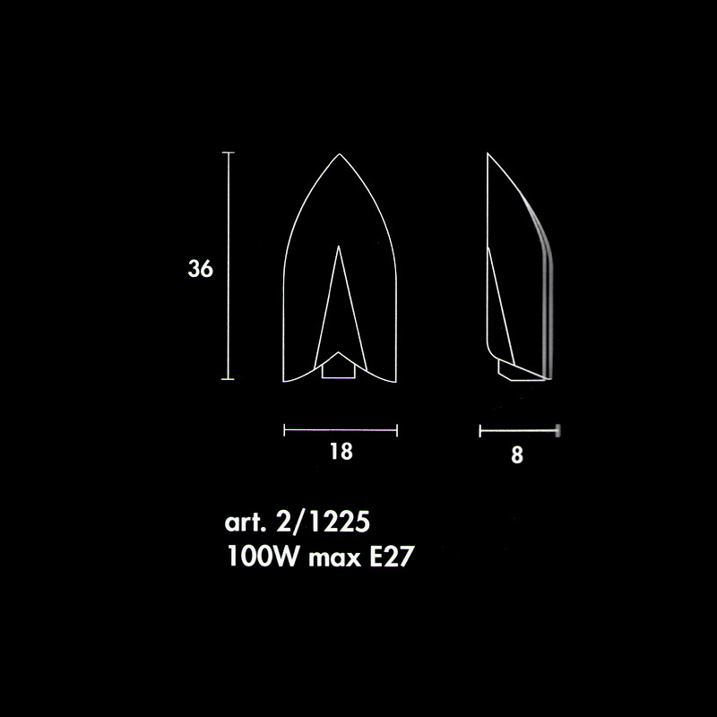 Настенный светильник Sothis 2/1225-6-40