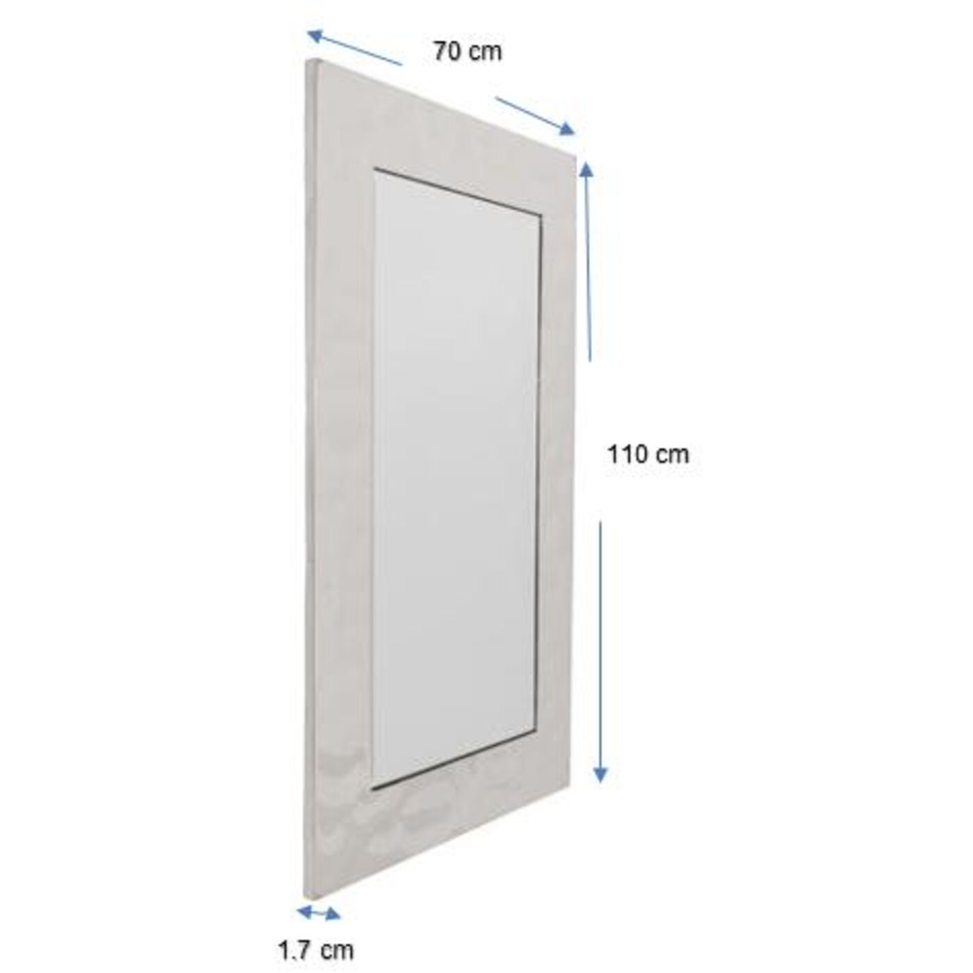 Зеркало Caldera 70x110cm KARE 70488