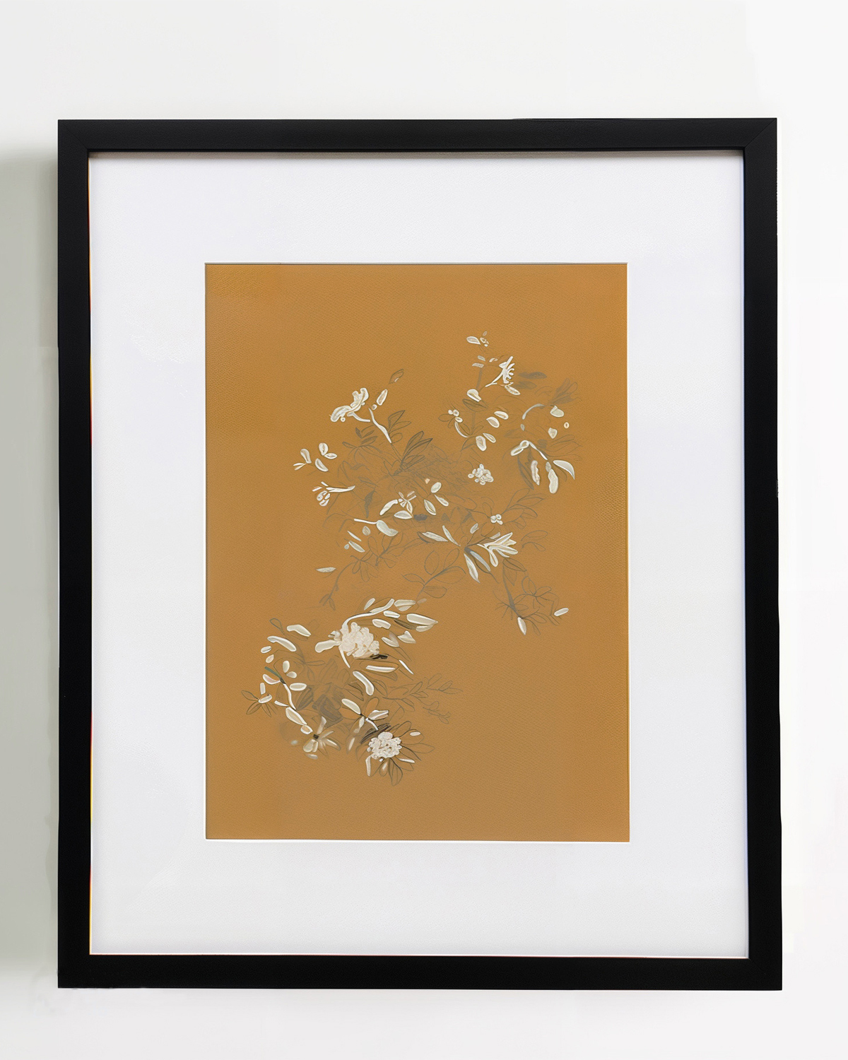 Интерьерный постер Mustard Flowers-II Louvre Home DPP510924VHS