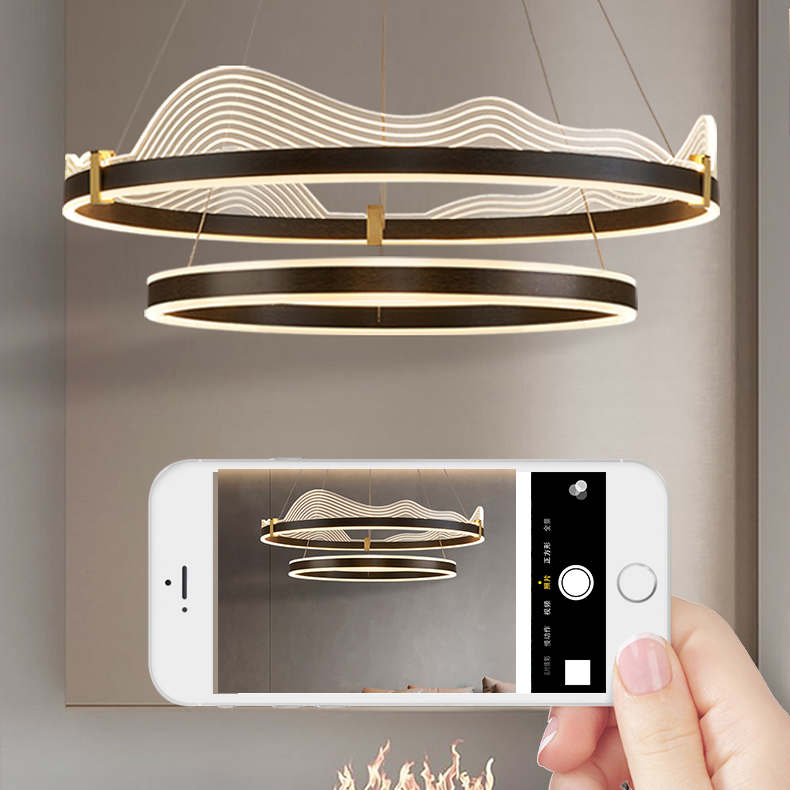 Подвесная люстра DIGNITY D80+100 Brass by ImperiumLoft