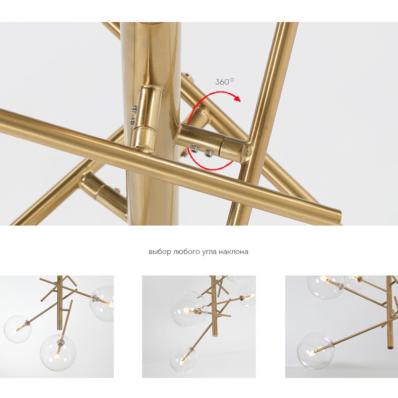 Подвесная люстра STOOLS 8 by ImperiumLoft