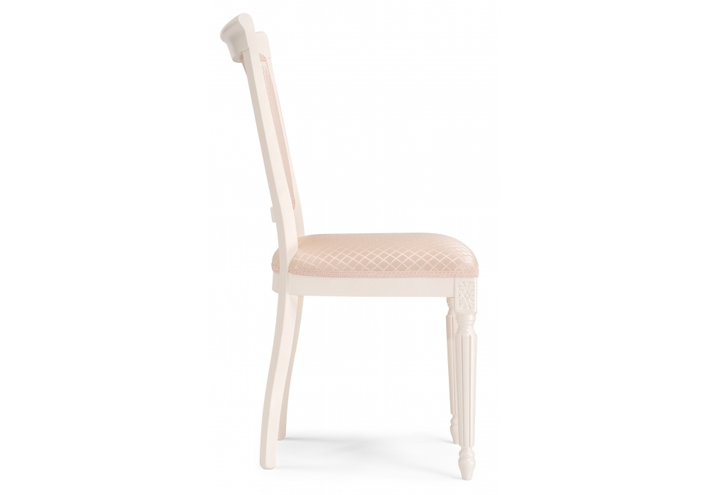 Стул деревянный Woodville Байона слоновая кость / ромб 02 490636