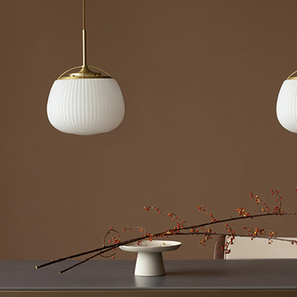 Подвесной светильник TOFFE Brass Milk by ImperiumLoft