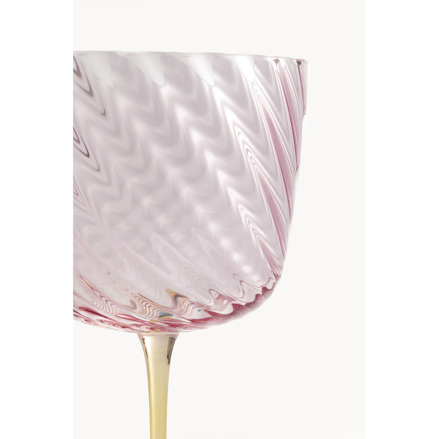 Бокал для вина Twist 22cm assorted KARE 58120