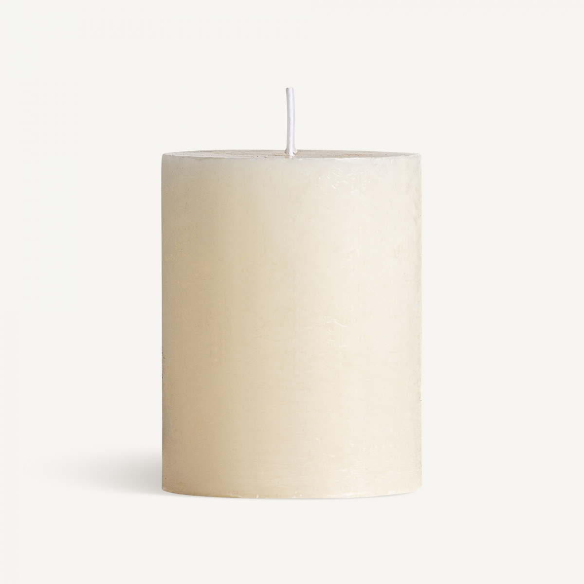 Круглая свеча GRASLE кремового цвета 400 г Vical