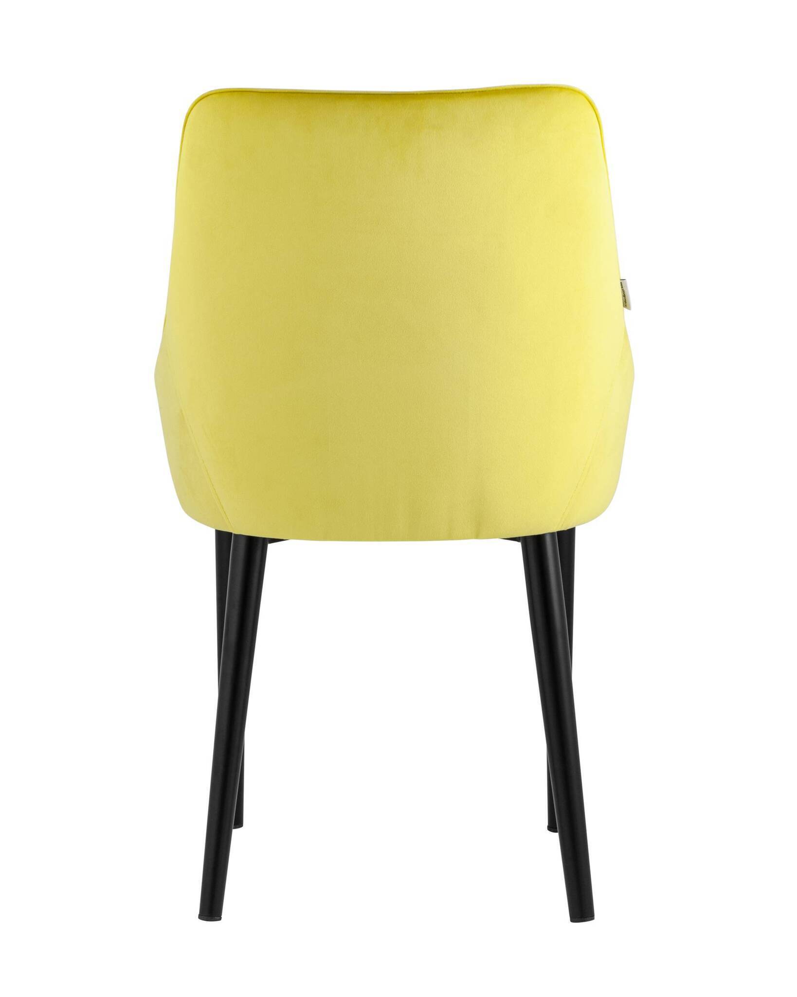 Стул Джоан велюр жёлтый Stool Group
