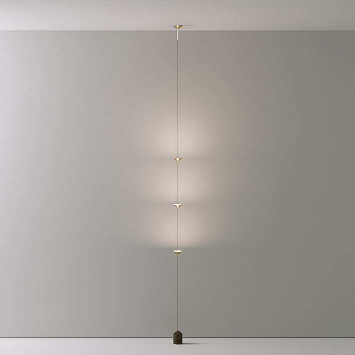 Напольный светильник CLAAS Black by ImperiumLoft