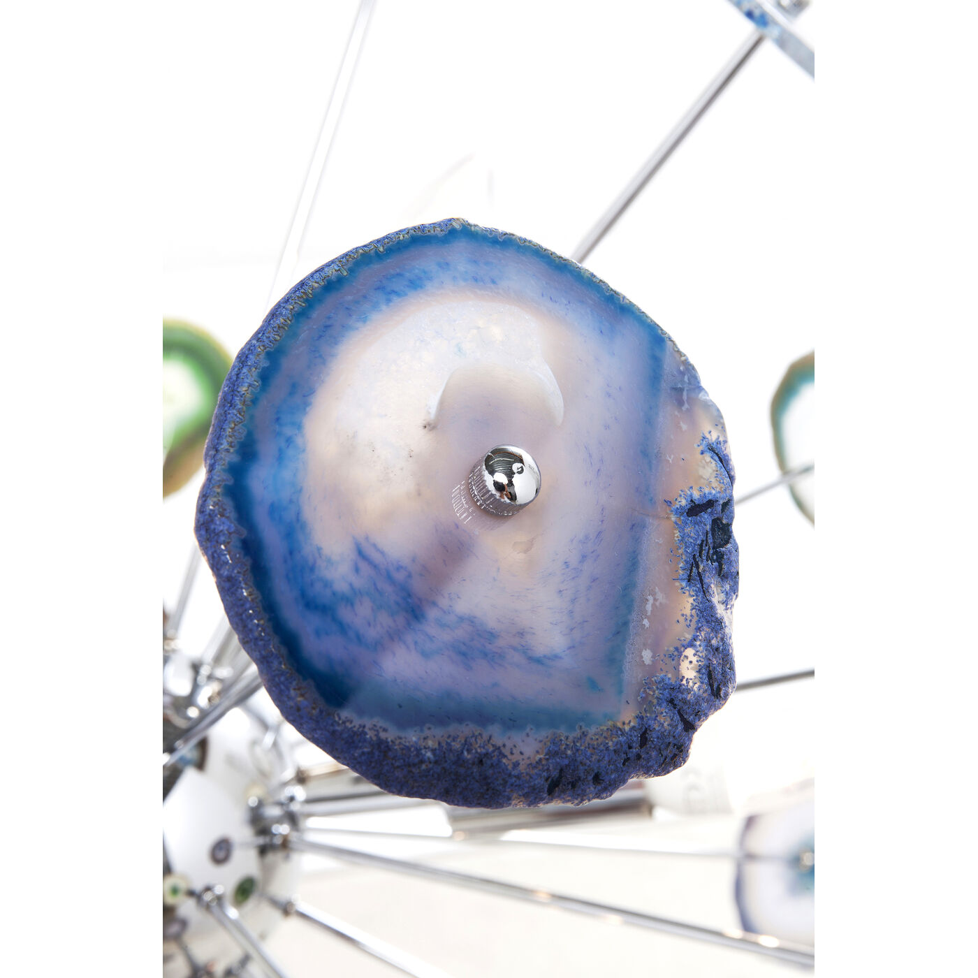 Светильник подвесной Chips Colore Chrome Ø61 см KARE 61473