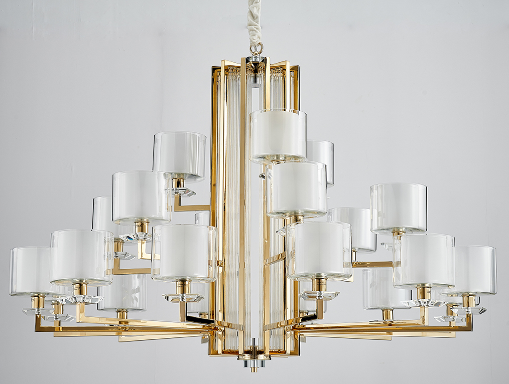 Люстра Newport 4412+6+3/C gold